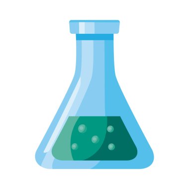 Tıbbi test matarası laboratuvar ayrıntılı biçim simgesi