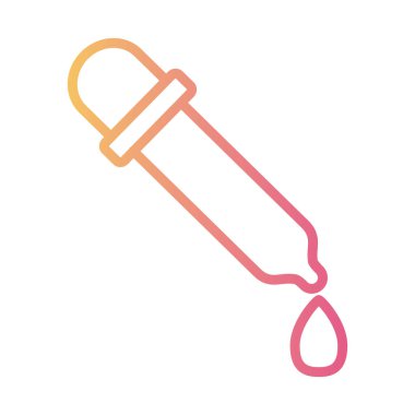 ilaç damlası doğrusal gradyan biçim simgesi