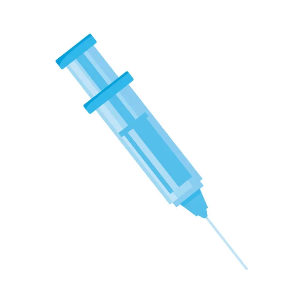 Médicament injectable icône de style détaillée — Image vectorielle