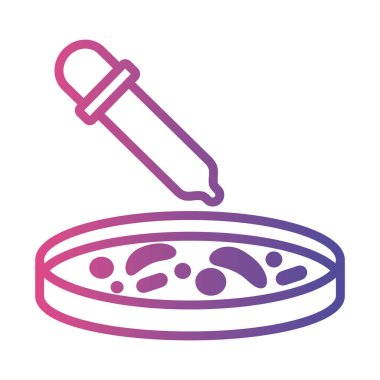 ilaç damlası doğrusal gradyan biçim simgesi