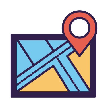 pin konum çizgisi ve dolum biçimi olan tablet