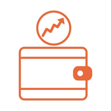 İnfografik satır biçiminde oklu fiyat artışı cüzdanı