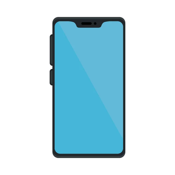 Geïsoleerde digitale smartphone vector ontwerp — Stockvector