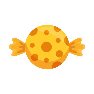 Şekeri nokta vektör tasarımlı izole ettim.