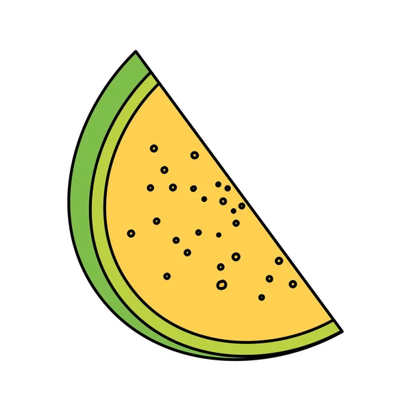 Diseño aislado de vectores de frutas de limón — Archivo Imágenes Vectoriales