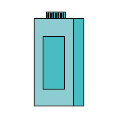 şişe ürün temizleme simgesi izole