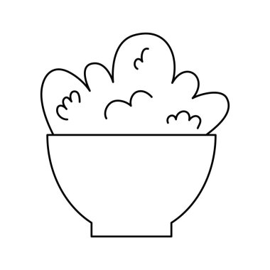 Ev tenceresinde izole edilmiş ikon bitki