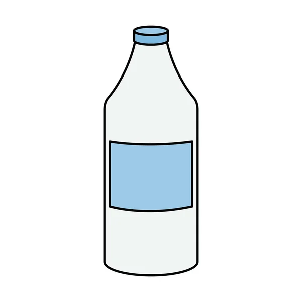 Botella producto limpieza aislado icono — Archivo Imágenes Vectoriales