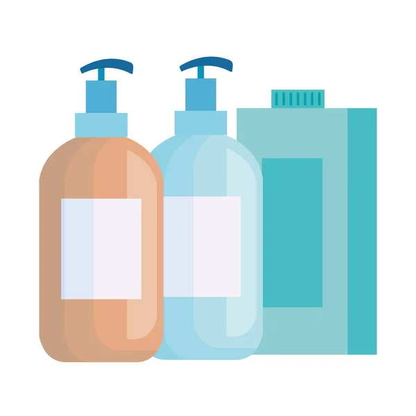 瓶装清洁用品隔离图标 — 图库矢量图片