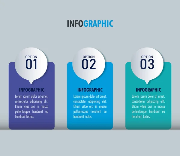 Statistische infographic met cijfers pictogrammen — Stockvector