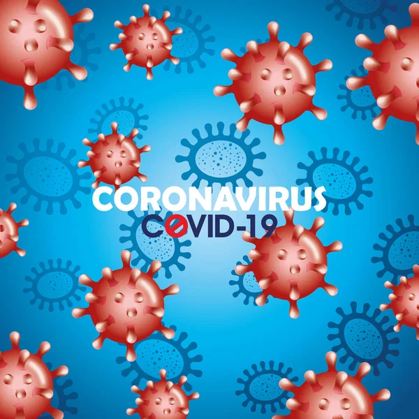covid 19 parçacık ve kampanya arkaplanı harfi