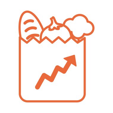 bilgi satırı biçiminde oklu market kağıdı