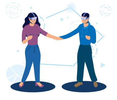 Çift artırılmış gerçeklik teknolojisi kullanıyor.