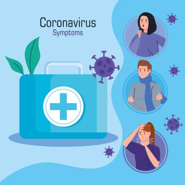 Coronavirus 2019 ncov bilgi ve ilk yardım kiti ve insanlar