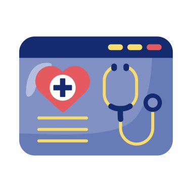 Stetoskop sağlığı web sayfası Detaylı biçim