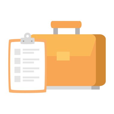 Pano izole edilmiş simgeye sahip çanta