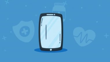 Şişe uyuşturuculu akıllı telefon teletıp uygulaması