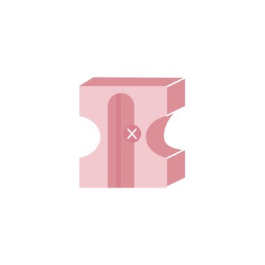 Keskinleştirici okul malzemeleri düz stil