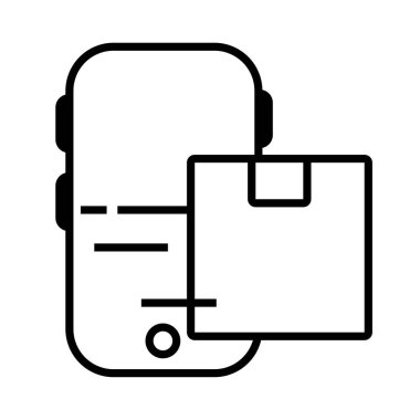 Online kutucuk karton dağıtım hizmeti içeren akıllı telefon