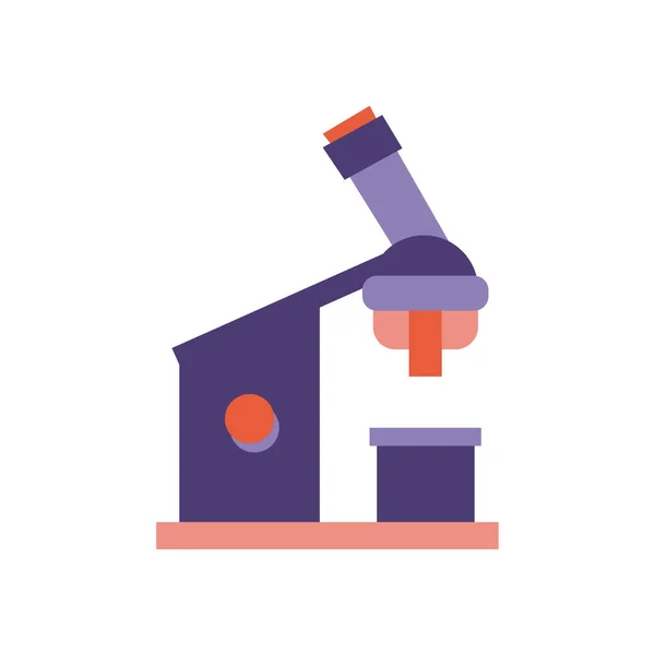 Mikroskop-Laborflach — Stockvektor