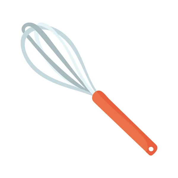 Kitchen handle mixer utensil hand draw style — Stock Vector