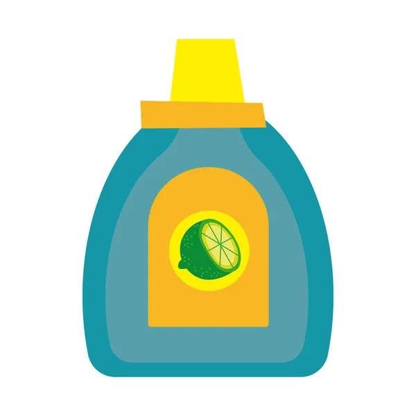 Bouteille de tequila mexicaine icône de style remplissage — Image vectorielle