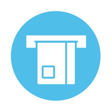 Kredi kartı blok biçimi simgesi