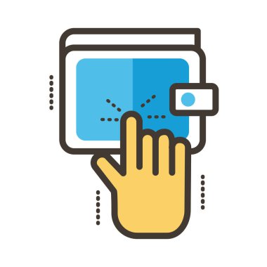 Cüzdan para satırının el indekslemesi ve biçim simgesi