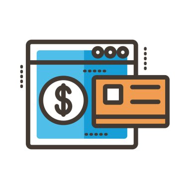 Web sayfası şablon satırı ve doldurma biçimi olan kredi kartı