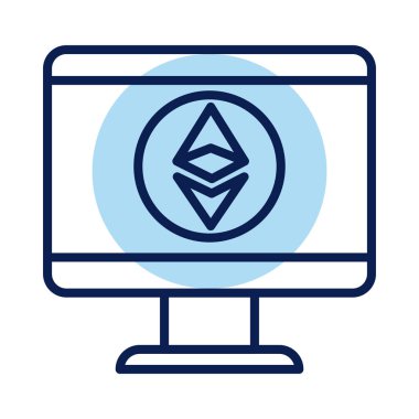 ethereum şifreli masaüstü para birimi satırı biçimi