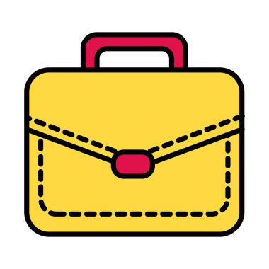 portföy evrak çantası satırı ve biçim simgesi