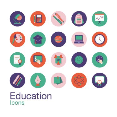 okul satırı demeti ve doldurma biçimi simgeleri