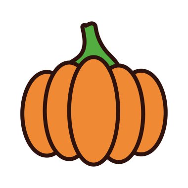 kabak sebze çizgisi ve dolgu biçimi