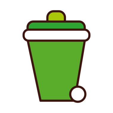 Çöp kutusu satırı ve biçim simgesini doldur