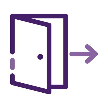 kapı açık satır biçim simgesi