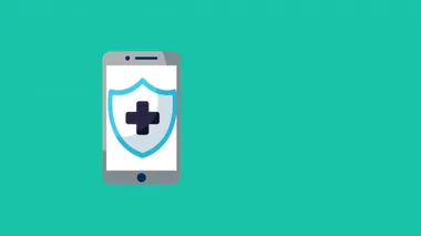 Çevrimiçi sağlık hizmetleri ve ambulanslı akıllı telefon