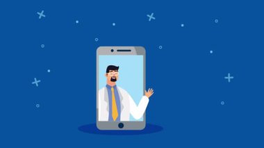 Çevrimiçi ve doktorlu akıllı telefon