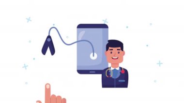 Çevrimiçi ve doktorlu akıllı telefon