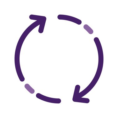 Arows işaret çizgisi simgesini yeniden yükler