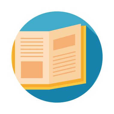 metin kitabı açık blok biçimi simgesi