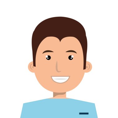 erkek paramedik avatar karakter simgesi