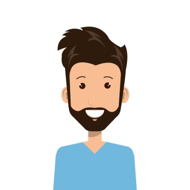 erkek paramedik avatar karakter simgesi