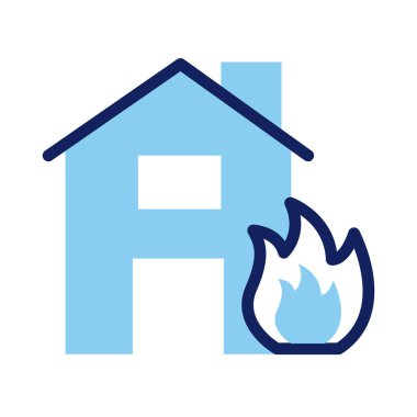 konut sigortası yangın hattı ve biçim simgesini doldur