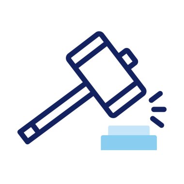 Çekiç adalet hattı ve dolgu stili