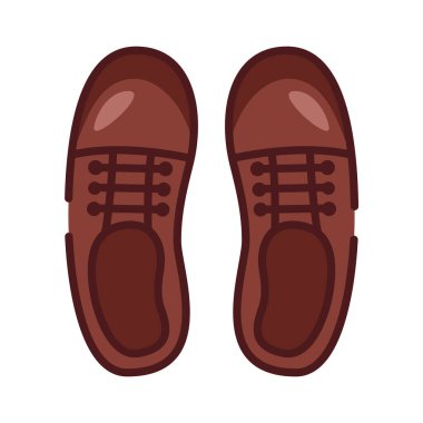 ayakkabı retro satırı ve biçim simgesi doldur