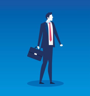 Bavul avatar karakterli bir iş adamı.