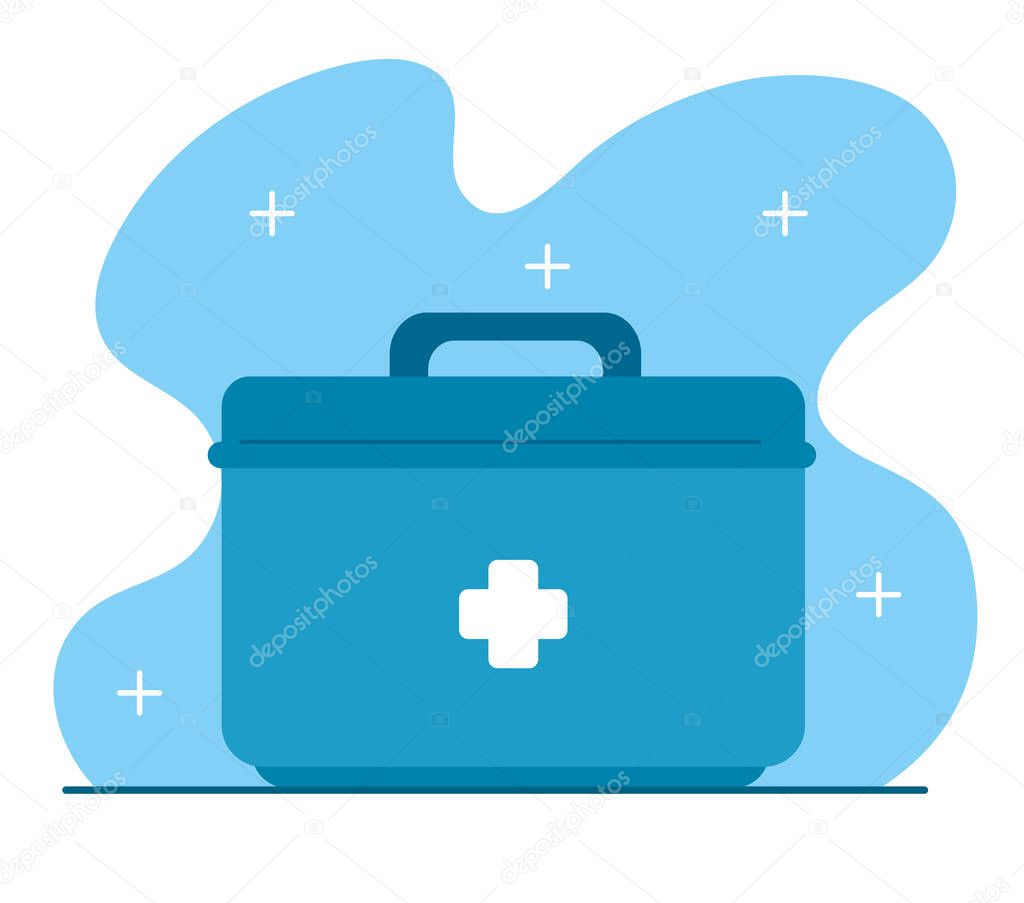 first aid kit equipment icon