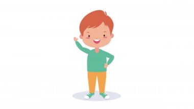 Küçük çocuk Avatar karakteri