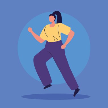 güzel kadın avatar karakter simgesi