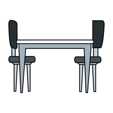 iskemleli masa simgesi